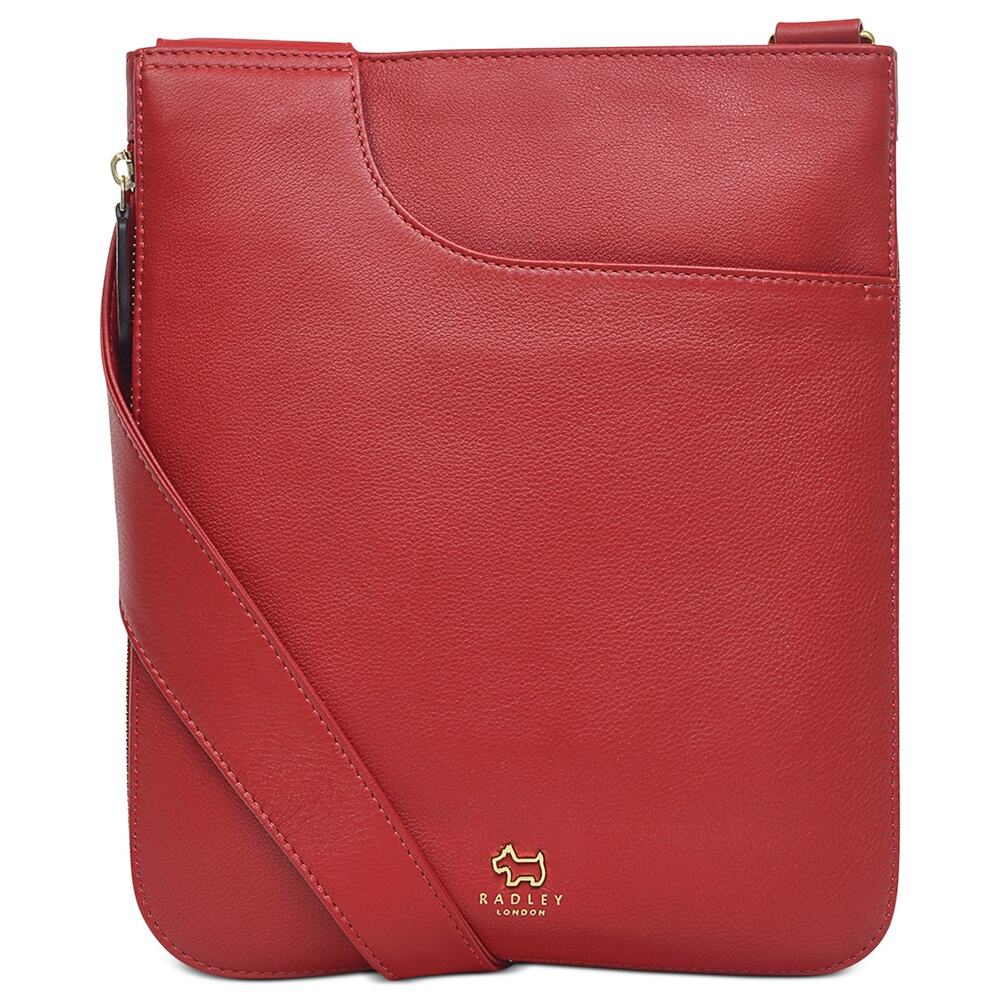 Radley London Medium Zip Crossbody Handbag - Crimson Red